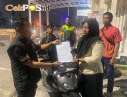 Polsek Kenjeran Kembalikan Sepeda Motor yang di laporkan Hilang Dan di Temukan di Suramadu. 