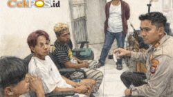 Polsek Pakal Ciduk Tiga Pemuda Meresahkan, Barang Bukti Pil Double L dan Arak Disita