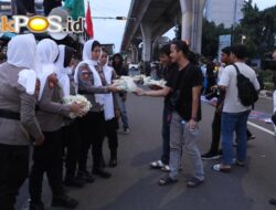 Sejukkan Ramadhan, Polda Metro Jaya Kedepankan Pendekatan Humanis Dan Tim Sholawat Dalam Pelayanan Penyampaian Aspirasi Mahasiswa