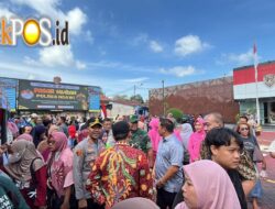 Polres Ngawi Gelar Pasar Murah Masyarakat Sumringah