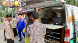 Cepat Dekat Bersahabat, Polres Probolinggo Buka Layanan Samsat dan Sim Keliling Sambil Berbagi Takjil