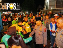 Momen Kapolri Interaksi-Serap Aspirasi Ojol di Kedai Ado Presisi 