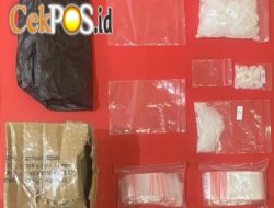 Polres Mojokerto Amankan Dua Tersangka Pengedar Sabu Senilai 126 juta Disita