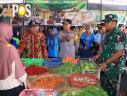 Polres Ngawi Bersama Pemkab Sidak Pasar Jaga Stabilitas Harga dan Ketersediaan Bapokting