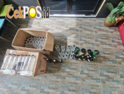 Polrestabes Surabaya Amankan Ratusan Liter Miras Ilegal di Lakarsantri