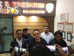 Polres Mojokerto Amankan 2 Tersangka Pencuri Truk Crane