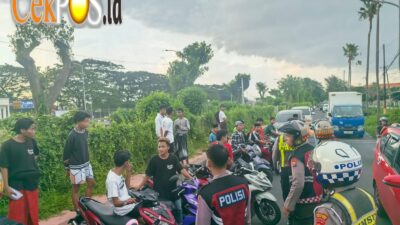 Respon Keluhan Warga, Polisi Amankan 15 Kendaraan Balap Liar di Jalan Kedung Cowek Surabaya