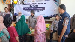 Polres Pelabuhan Tanjung Perak Gelar Gerakan Pangan Murah Serentak, Bantu Masyarakat Jelang Lebaran