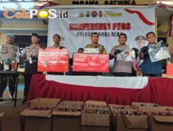 Polres Bangkalan Ungkap Kasus Kriminal Hasil Operasi Pekat Semeru 2026