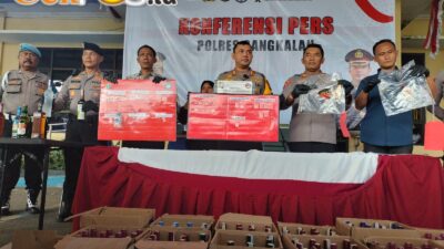 Polres Bangkalan Ungkap Kasus Kriminal Hasil Operasi Pekat Semeru 2026