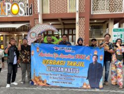 Ramadan Berbagi, Media Liputan Kasus Tebar 500 Takjil di Depan Masjid Hidayatullah