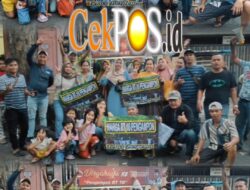 Semangat Ramadhan, Warga Pengampon Gang 10 Bagikan 900 Bungkus Takjil kepada Pengguna Jalan