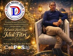 Pimpinan Redaksi Beserta Staff dan Jajaran Media Online locusdelictinews.com Abdul Munif Mengucapkan Selamat Hari Raya Idhul Fitri 1447 H, Saatnya Kembali Ke Fitrah Dan Merayakan Kemenangan