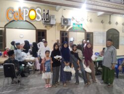 Sambut Idulfitri 1447 H, Masjid Al Huda Jalan Tenggumung Wetan Salurkan Zakat Fitrah ke Warga