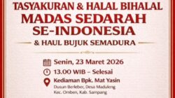 Perkuat Persaudaraan, MADAS SEDARAH Se-Indonesia Gelar Silaturahmi Akbar di Omben Sampang