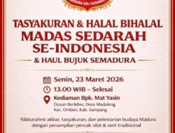 Perkuat Persaudaraan, MADAS SEDARAH Se-Indonesia Gelar Silaturahmi Akbar di Omben Sampang