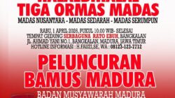 Halalbihalal Tiga Ormas Madas di Bangkalan: Silaturahmi, Persaudaraan, dan Peluncuran BAMUS Madura