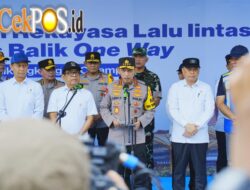 Pimpin One Way Nasional Arus Balik Lebaran, Kapolri ke Pemudik: Utamakan Keselamatan 