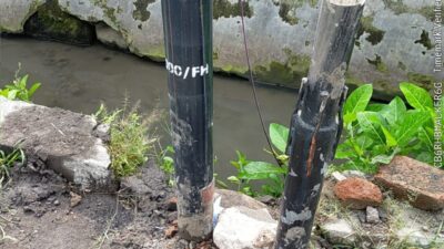 Diduga Tanpa Ijin dan Merusak TPT Saat Pemasangan Tiang, My Republik Dilaporkan Warga Ke Polisi