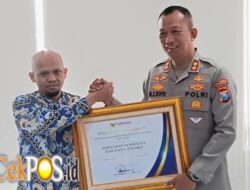 Polresta Sidoarjo Raih Penghargaan Pelayanan Sangat Baik dari Ombudsman RI