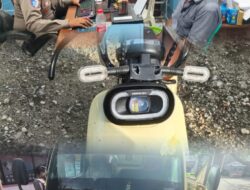 Kecelakkan Dump Truck tabrak Sepeda Listrik di Robatal, Polisi Lakukan Penanganan Lanjutan