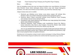 LBH Madas Sedarah Akan Gelar Aksi Unjuk Rasa di Sampang, Soroti Dugaan Penyimpangan Penegakan Hukum