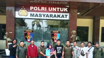 LSM TRINUSA Kawal Kasus Pembacokan ke Propam Polda Jatim