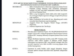 Kepengurusan DPC Sampang Dibekukan, DPP MADAS Ambil Langkah Tegas
