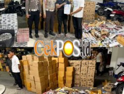 Satreskrim Polres Sampang Limpahkan Truk Muat 936 Ribu Batang Rokok Ilegal ke Bea Cukai Madura