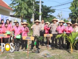 Gerakan Indonesia ASRI : Polres Probolinggo Gelar Aksi Penghijauan Pulihkan Lahan Kritis