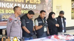 Polres Bondowoso Ungkap Jaringan Narkoba 5 Tersangka Pengedar Diamankan
