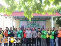 Perkuat Sinergitas, Polres Madiun Kota Resmikan Posko Ojol Kamtibmas