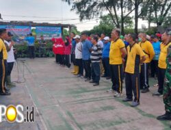 Sambut Hari Bumi 2026, Polsek Asemrowo Bersihkan Kampung Warna-Warni Tambat Labuh Shontoh Laut Surabaya