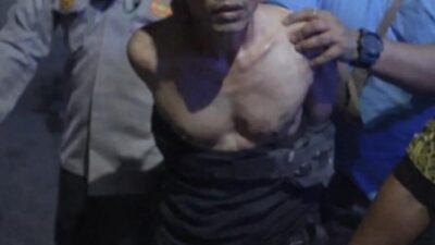 Dikejar Korban, Jambret Tumbang Dihajar Massa Surabaya