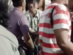 Satu Maling Babak Belur Dihakimi Massa, Rekannya Kabur Tinggalkan Satria FU