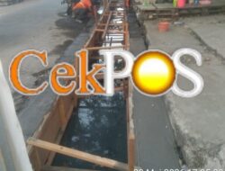 Dikonfirmasi Proyek Drainase di Kyai Tambak Deres, Kasi Pembangunan PU Bungkam Dan Alergi Media