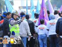 Polri Apresiasi Massa Buruh Sampaikan Aspirasi Tertib pada Peringatan May Day