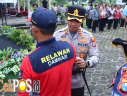 Polres Ngawi Perkuat Jaga Kondusifitas Wilayah dengan Sabuk Kamtibmas