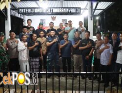 Polres Magetan Maksimalkan Satkamling, Ronda Malam Jaga Lingkungan