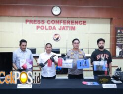 Polda Jatim Bongkar Komplotan Curat Lintas Provinsi, 4 Pelaku Ditangkap di 13 TKP