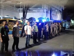 Di Bawah Sorot Rotator, Team Lengkap Patroli Jaga Semampir Aman