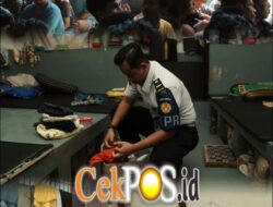Rutan Surabaya Gelar Operasi Penggeledahan, Pastikan Blok Hunian Bersih dari Barang Terlarang