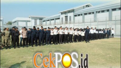 Rutan Surabaya Gelar Apel “Ikrar Pemasyarakatan”, Tegaskan Komitmen Bersih dari HP Ilegal, Narkoba, dan Penipuan