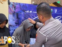 Satlantas Polres Bangkalan Gelar Jum’at Berkah, Berbagi Paket Sembako dan Berikan Himbauan Kamtibcarlantas