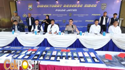 Polda Jatim Bongkar Sindikat Penipuan Online Modus Jual Beli Mobil, 11 Tersangka Diamankan