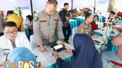Polri Untuk Masyarakat : Polda Jatim Gelar Baksos dan Bakkes untuk Ribuan Warga di Nganjuk