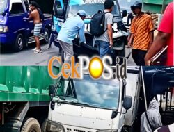 Kecelakaan Beruntun di Menganti Gresik, Dump Truk Seruduk Kendaraan yang Sedang Antre