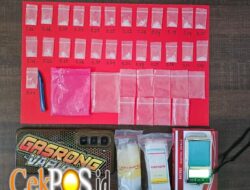 Satreskoba Polres Gresik Bongkar Jaringan Peredaran Sabu di Wilayah Perkotaan