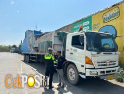 Korlantas Polri Laksanakan Penegakan Hukum Pembatasan Operasional Angkutan Barang di Jalur Pantura