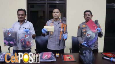 Polres Pacitan Amankan Komplotan Pencuri Kotak Amal di 7 Masjid